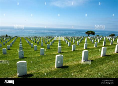 Fort Rosecrans National Cemetery Stock Photo - Alamy