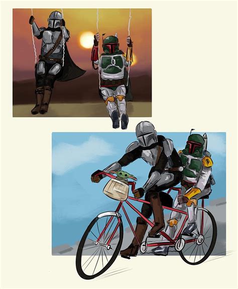 Mandalorian Friends Digital Art By Madison Mackiw