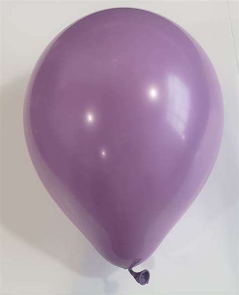 12 Kalisan Latex Balloons Retro Lavender 50 Per Bag Bargain