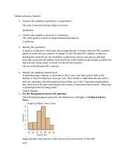 Statistics Midterm Review Variables Sampling And Descriptive