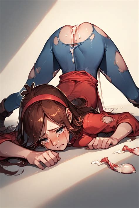 Used Condom Torn Clothes Crying Asian AI Porn