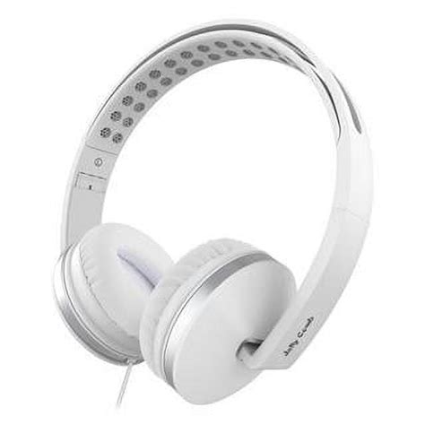 On Ear Headphones With Mic Jelly Comb Foldable Corded Headphones Wired