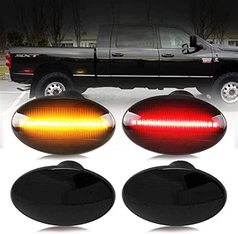 Bestview Led Side Marker Lights Assembly Amber ＆ Red For