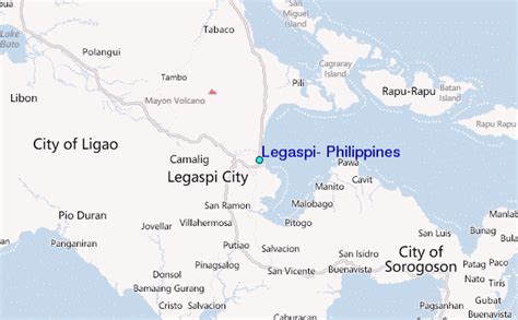 Legaspi Philippines Tide Station Location Guide