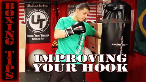 Boxing Tip How To Improve Your Hook Boxing For Beginners Heavy Bag Training Youtube