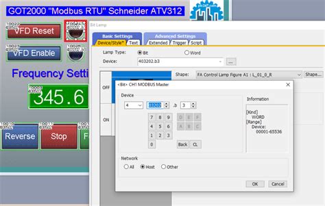 Mitsubishi Hmi Modbus Rtu Schneider Atv Tutorial Plc