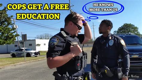 Cops Dont Like Getting Educated On Law Youtube