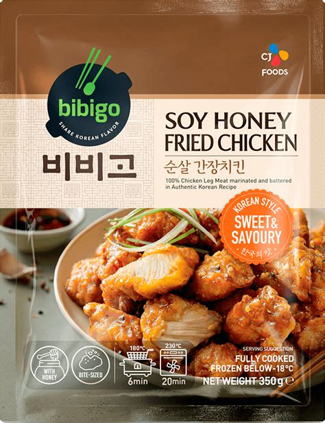 Soy Honey Fried Chicken Bibigo