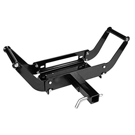 Bigtur X Winch Cradle Mount Plate Bumper Hitch Receiver