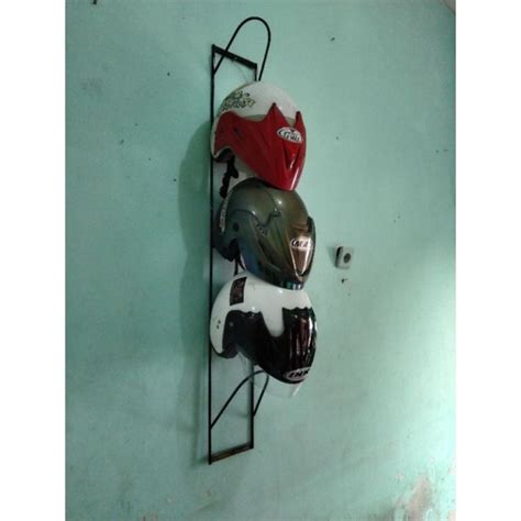 Jual Gantungan Helm Rak Helm Susun Gantungan Helm Susun Tempat