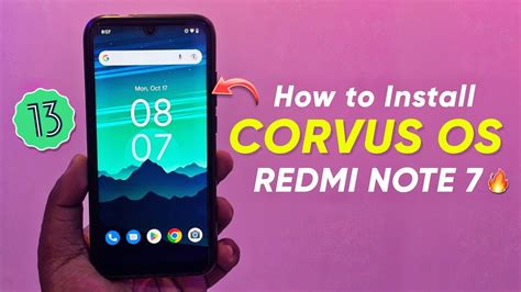 How To Install Corvus Os Vt Android On Redmi Note Nexus