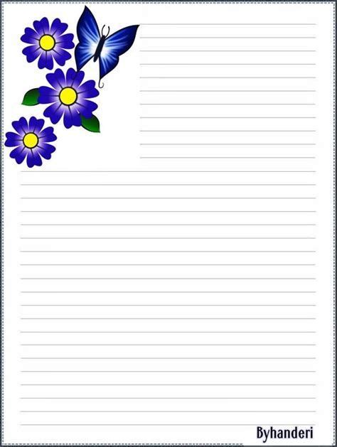 Byhanderi 010 Free Printable Stationery Printable Stationery