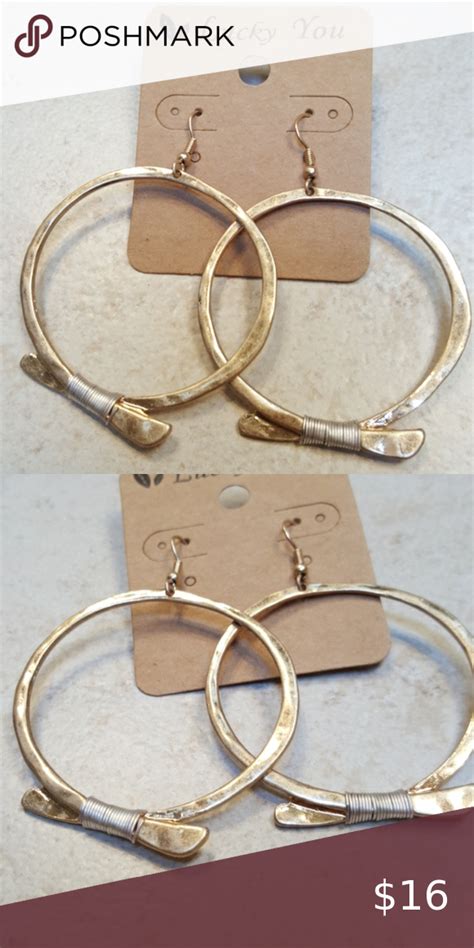 2 For 20 Two Tone Hoop Earrings Hoop Earrings Women Jewelry Jewelry