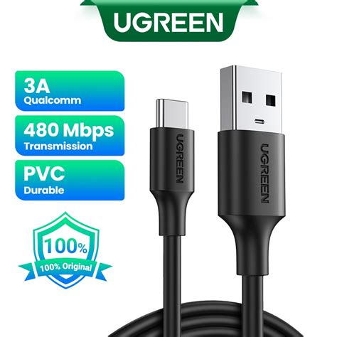 Ugreen Cabo De Dados Para Carregador R Pido Tipo C Usb C Para Samsung