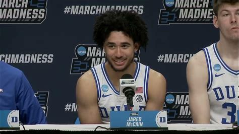 Duke Second Round Postgame Press Conference 2024 Ncaa Tournament Youtube