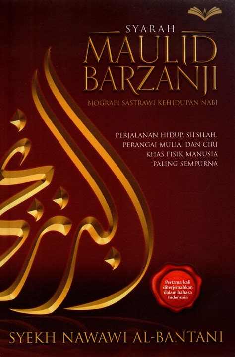 Jual Buku Syarah Maulid Barzanji Karya Syekh Nawawi Al Bantani Toko