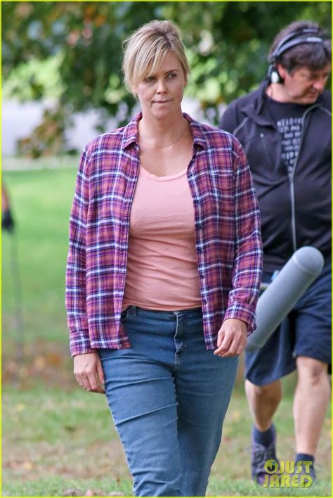 Charlize Theron Hits the Park While Filming 'Tully': Photo 3771657 ...