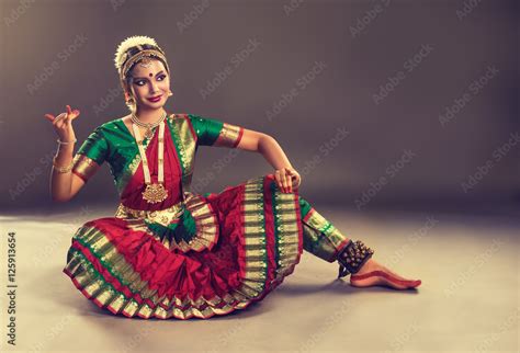 Beautiful Indian Girl Dancer Of Indian Classical Dance Bharatanatyam