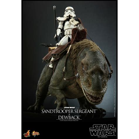 Star Wars A New Hope Sandtrooper Sergeant And Dewback 1 6 Scale Figure Set Eu