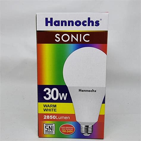 Jual Lampu Led Watt Warm White Hannochs Sonic Kab Sleman