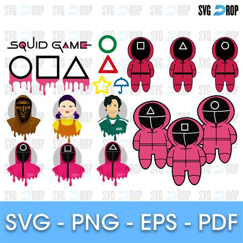 Squid Game Svg By Svgdrop On Deviantart