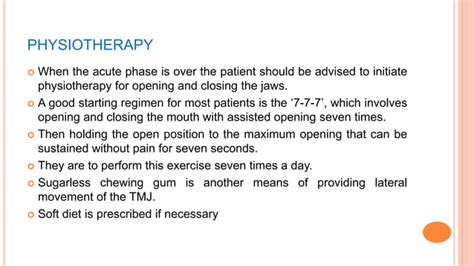 Aetiology And Management Of Trismus Ppt