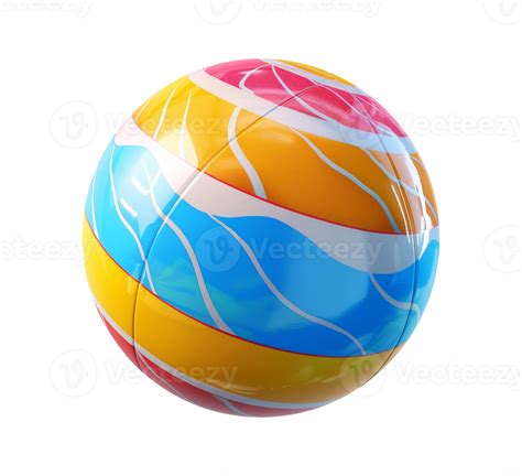 Beach Ball Isolated 44836357 Png