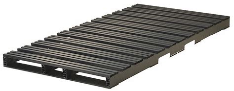 Grainger Approved 4 Way Stackable Recycled Pvc Pallet 96 Inl X 48 Inw