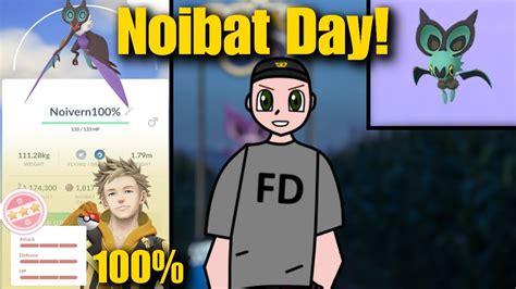 Shiny Noibat Community Day Pokemon Go Youtube