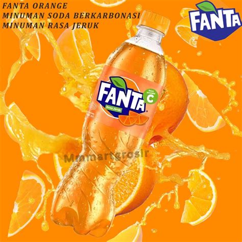 Jual Fanta Minuman Soda Berkarbonasi Minuman Rasa Jeruk 390ml