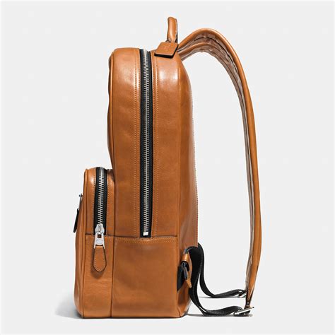 Coach Hudson Backpack In Sport Calf Leather In Brown For Men Lyst