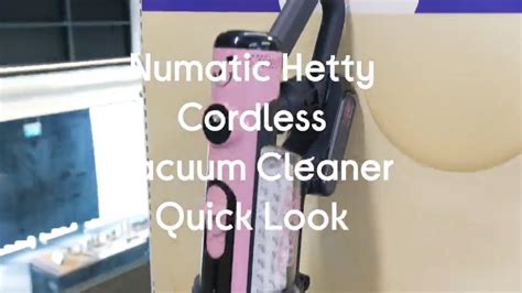 Numatic Hetty Quick Hty Cordless Vacuum Cleaner Quick Look Youtube