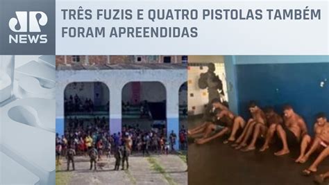 Criminosos invadem escola e 16 homens são presos em operação no