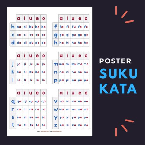 poster suku kata lumalumicom