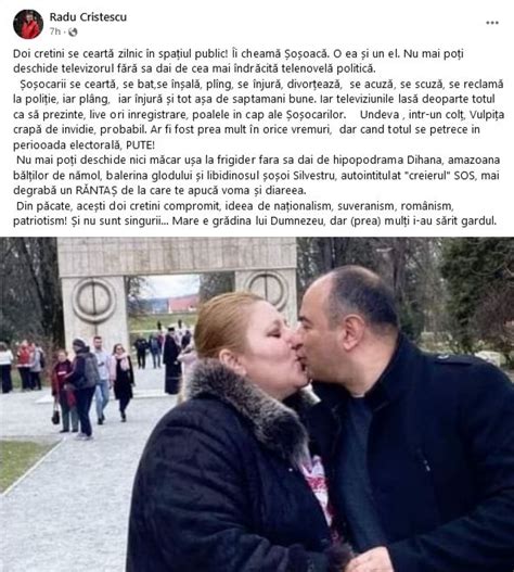 Deputatul PSD Radu Cristescu despre Diana vs Silvestru Șoșoacă Doi