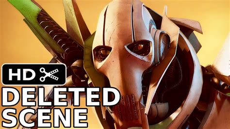 General Grievous Fights Off Zombies And Ventress Deleted Scene Youtube