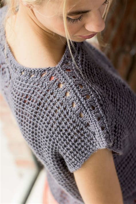 Bohemian Tee Crochet Ladies Tops Crochet Top Pattern Crochet Fashion