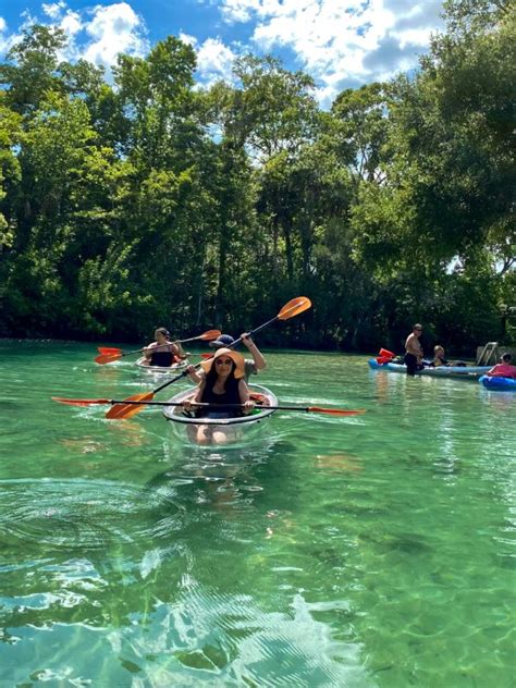 Weeki Wachee Fl Clear Kayak Tours Get Up And Go Kayaking