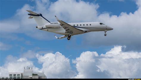 N375KR Private Embraer EMB 550 Legacy 500 At Sint Maarten Princess