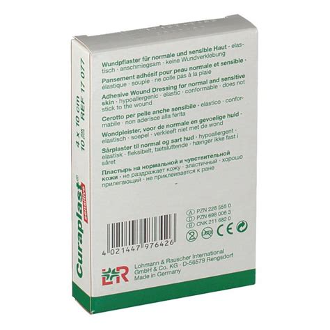 Curaplast Sensitiv Wundschnellverband 4 Cm X 10 Cm 10 St Shop Apotheke