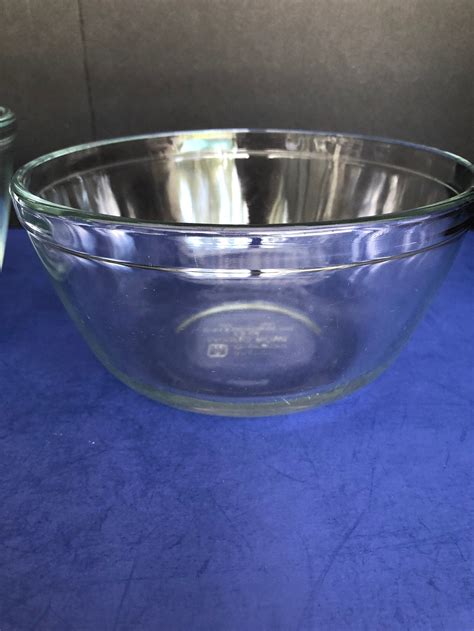 Anchor Hocking Mixing Bowls Kitchen Prep Clear Mixing Bowl Etsy