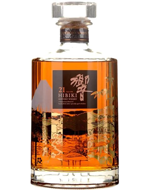 산토리 히비키 21년 의장 보틀 화조풍월 花鳥風月 700ml