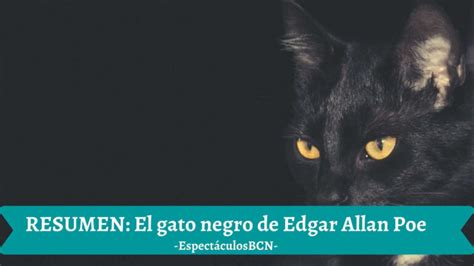 RESUMEN De El Gato Negro De Edgar Allan Poe Y PERSONAJES