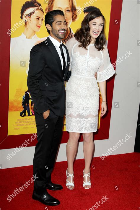 Manish Dayal Charlotte Le Bon Editorial Stock Photo Stock Image