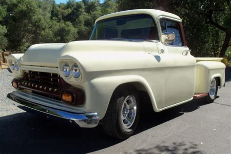 350 Powered 1958 Chevrolet Apache 3100 Stepside Pickup For Sale On Bat Auctions Sold For