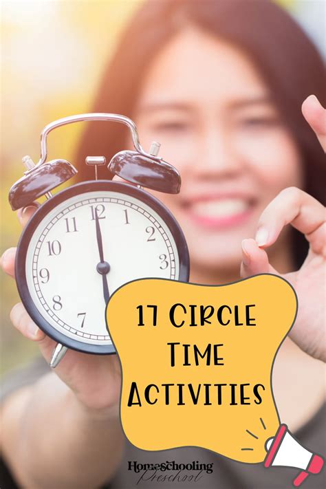 17 Circle Time Activities Homeschooling Preschool