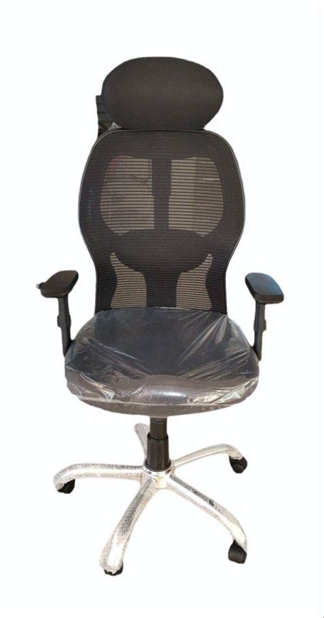 High Back Mesh Revolving Office Chair Black At Rs In Mysuru Id