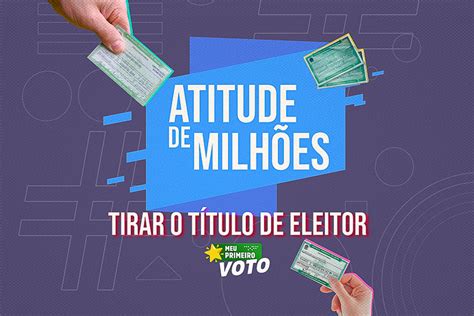 Voto Mais De Mil Jovens Tiraram T Tulo Em Mar O Segundo Tse