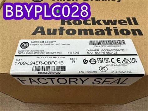 New Sealed Ab L Er Qbfc B Ser B Compactlogix Kb Di O Ai O