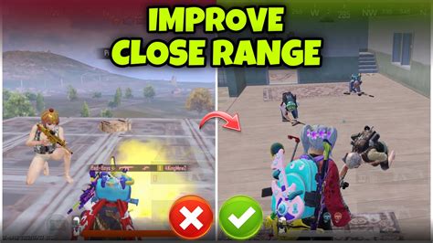 HOW TO IMPROVE CLOSE RANGE IN BGMI AND PUBG MOBILETIPS TRICKS MEW2